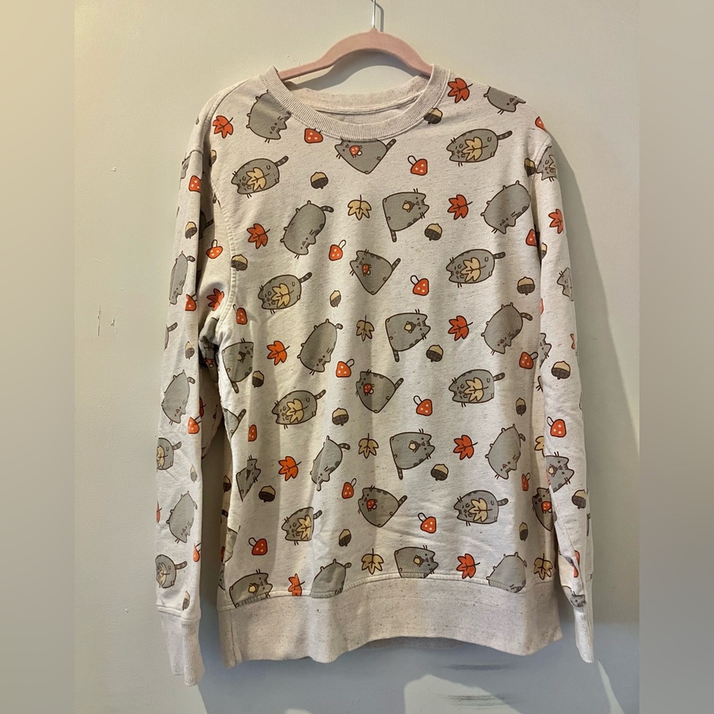 Pusheen Fall Print Sweatshirt